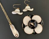 No.5 Brooch,Earrings,Necklace,Coco Perfume Bottle Brooch,pin,Tweed Jacket,camellia pin,CC earrings,camelia brooch,gift for her,No.g brooch