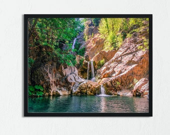 Waterfall Landscape Scenery Wall Décor Digital Download