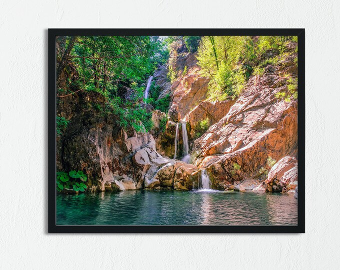 Waterfall Landscape Scenery Wall Décor Digital Download