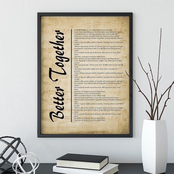 Better Together Art - Etsy