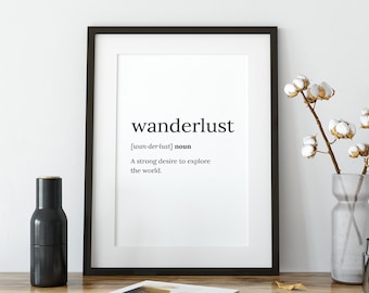 Wanderlust - Travel Digital Download Picture