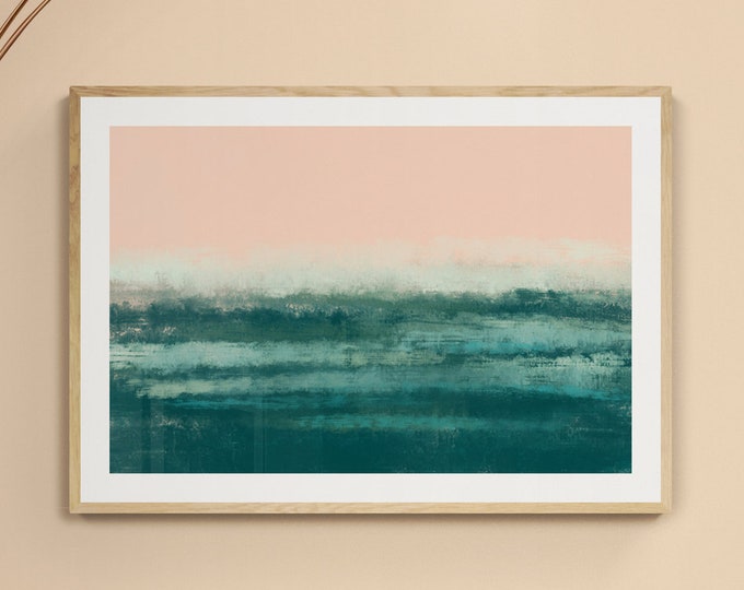 Abstract Ocean Wall Art Digital Picture #2001