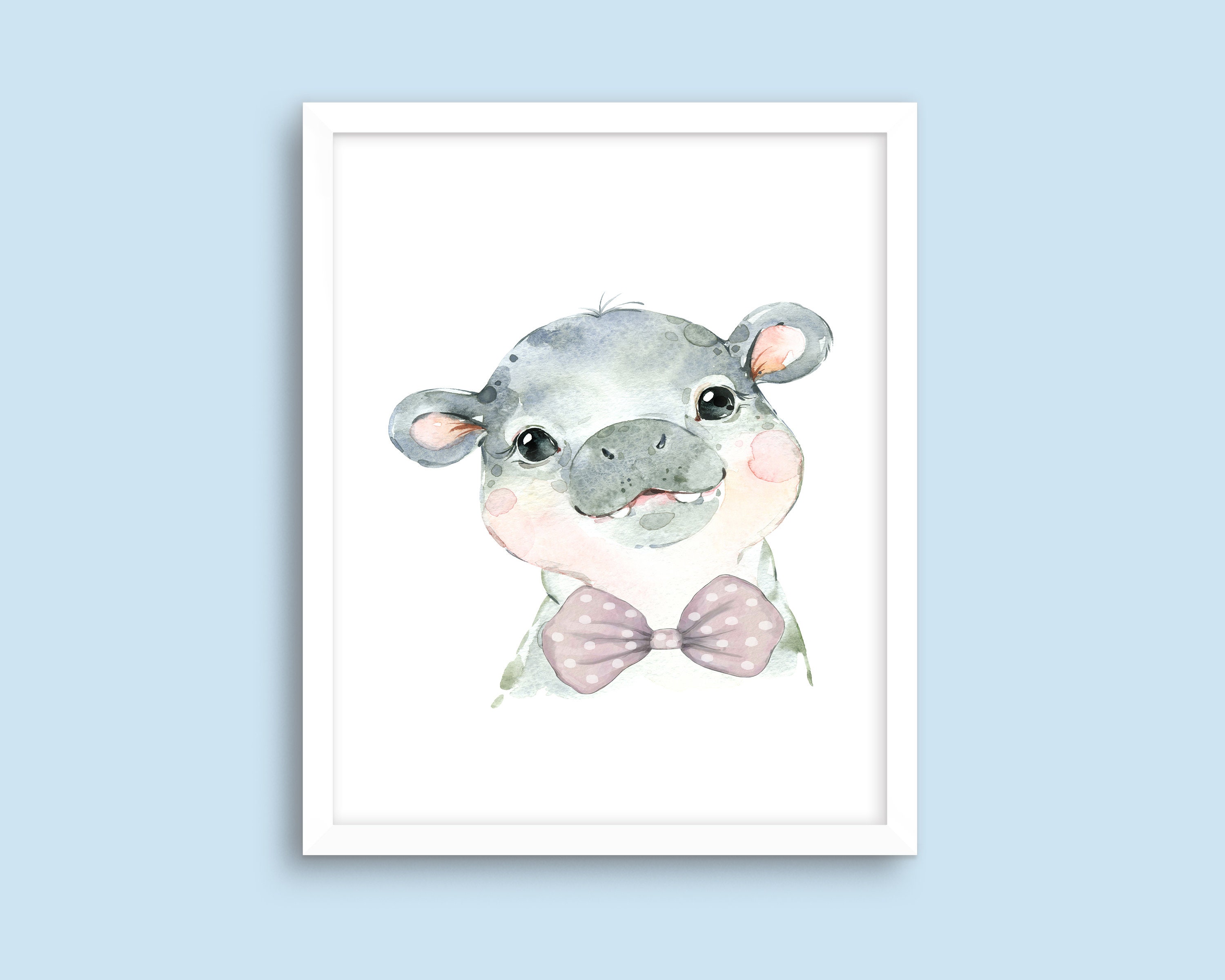 3 Safari Jungle Nursery Wall Art Printable Boys Room Décor Etsy