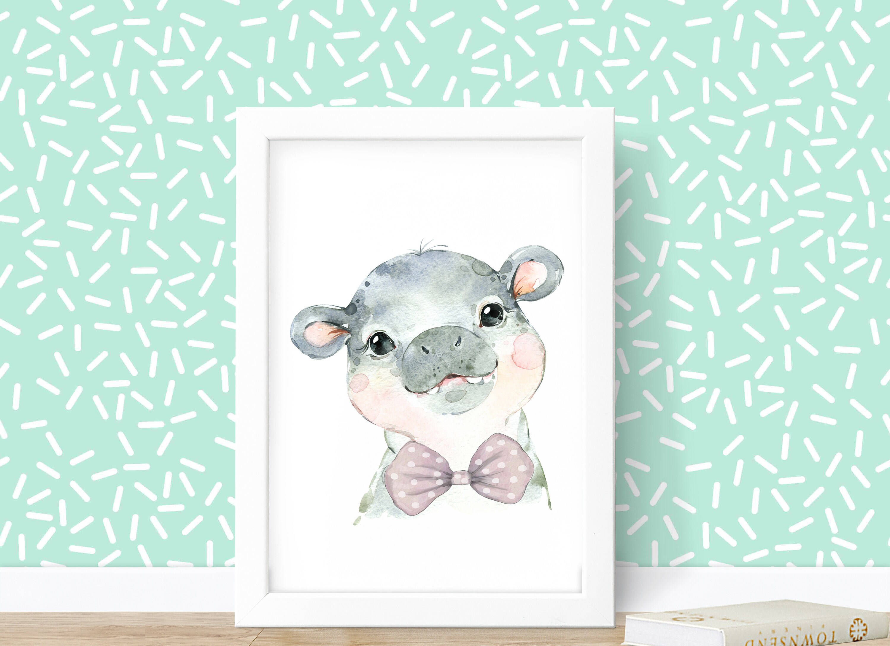 3 Safari Jungle Nursery Wall Art Printable Boys Room Décor Etsy