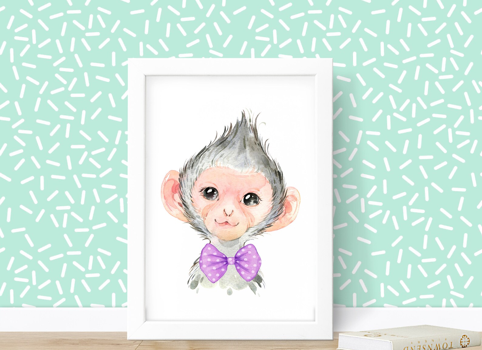 3 Safari Jungle Nursery Wall Art Printable Boys Room Décor Etsy