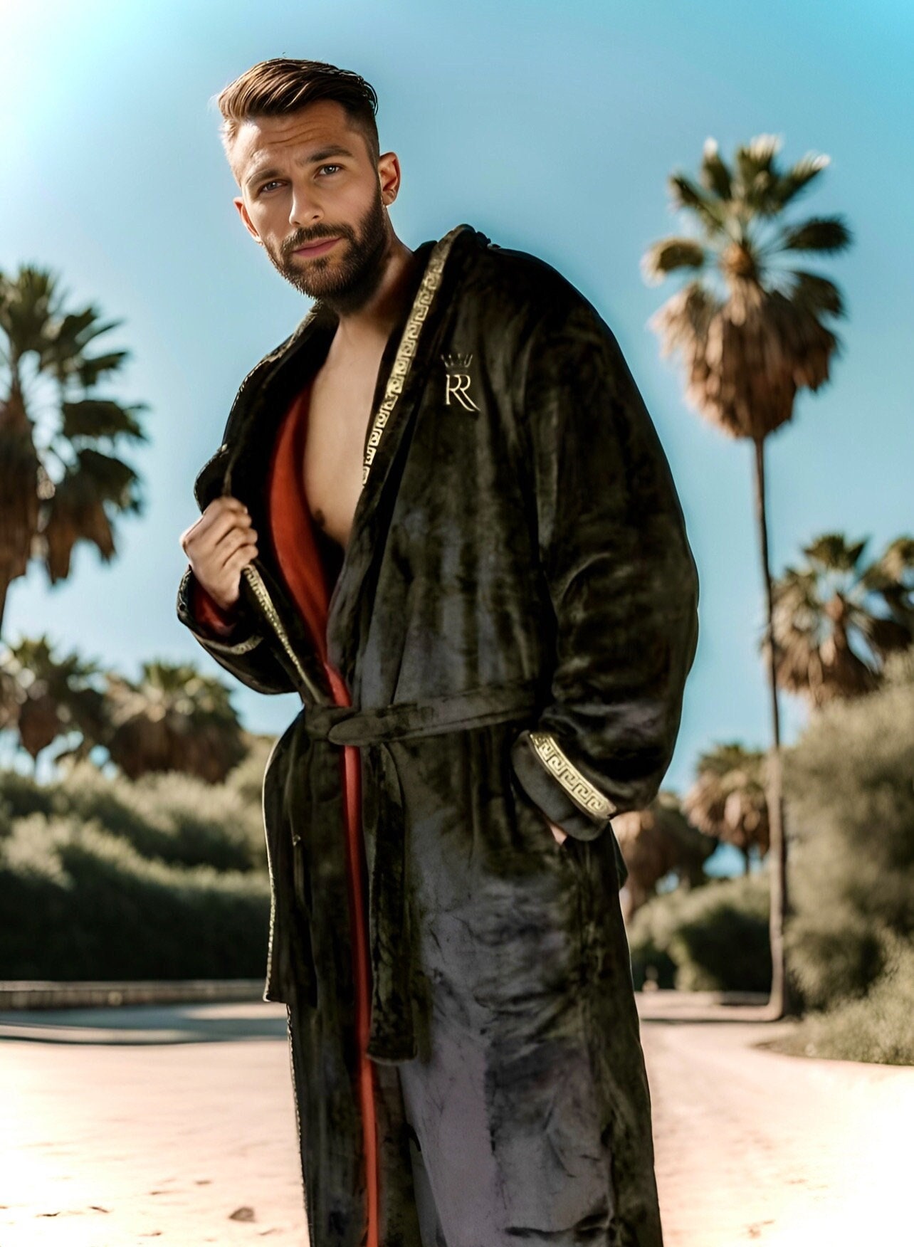 Mens gucci robe Etsy