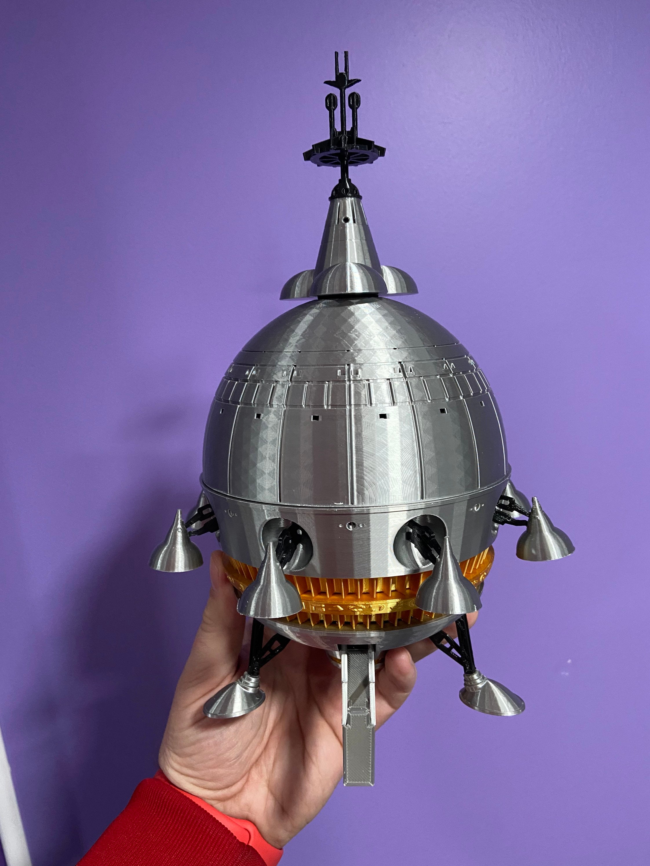 E.T. Intergalactic Spaceship Model Kit v.8 Etsy