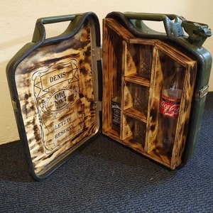 Canister bar Jerrycan handmade with personalization and free shipping