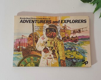 Vintage Brooke Bond Picture Cigarette Cards Collectable - Adventurers and Explorers