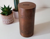 Trench Art Copper Money Box
