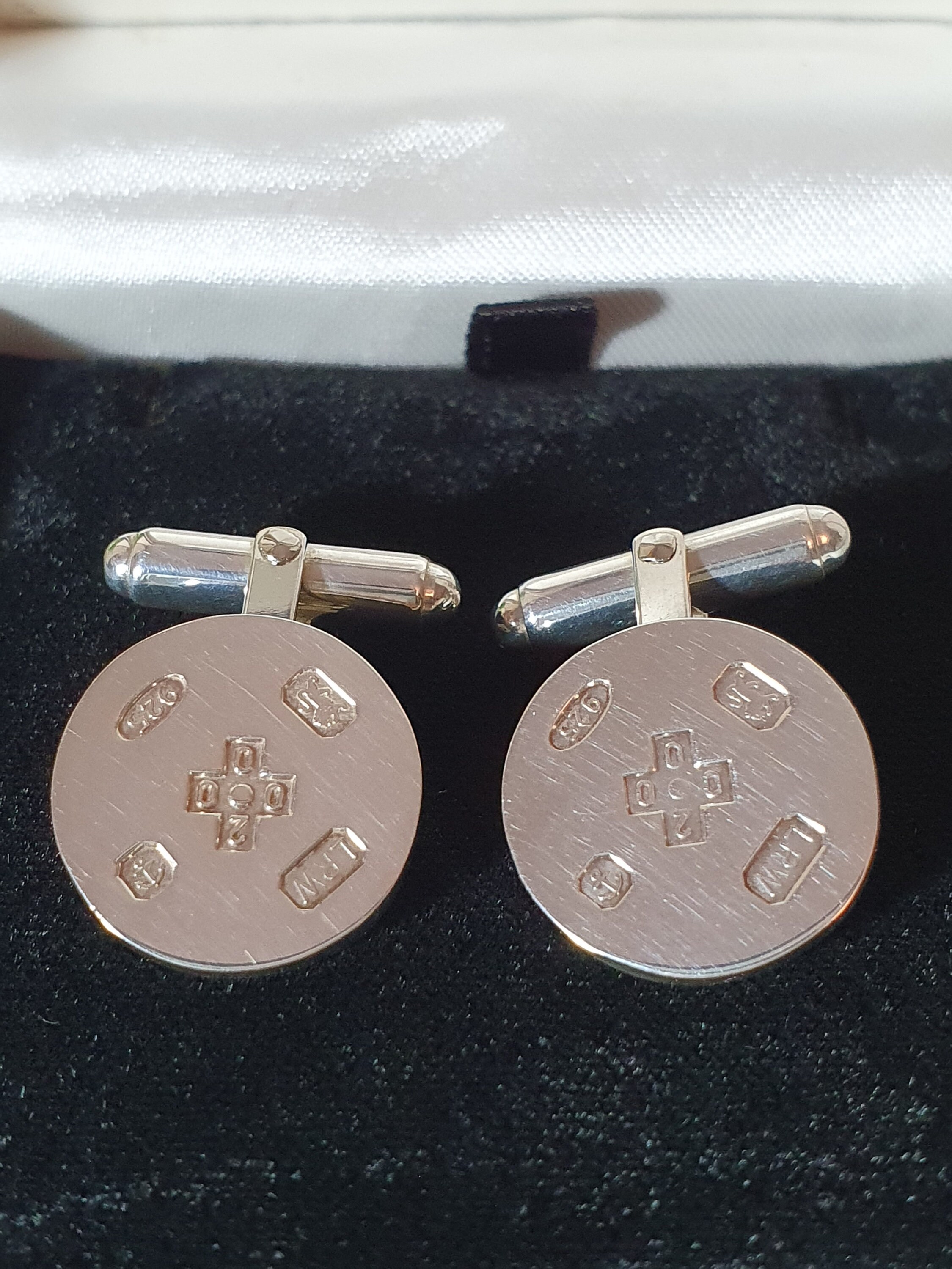 Exquisite Pair of Hallmarked Silver Cufflinks Etsy Canada