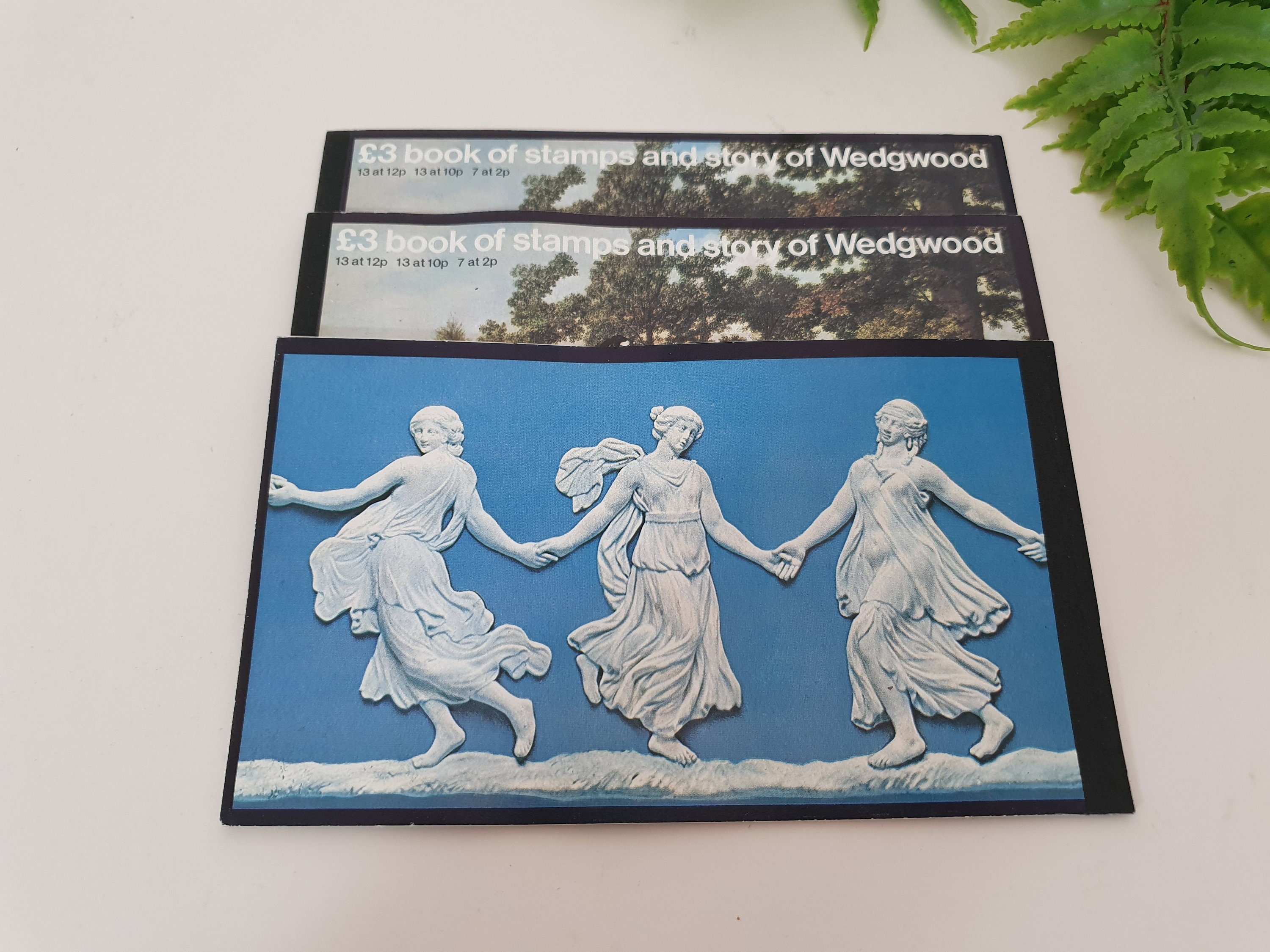 THE STORY OF WEDGWOOD, £1 BOOK OF STAMPS