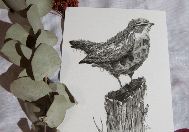 Birdie House Gicl\u00e9e print