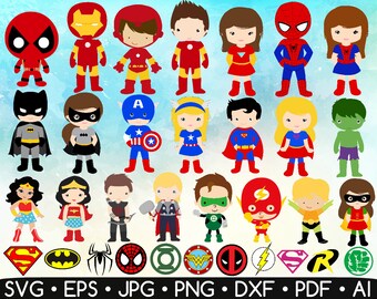 superhero logo etsy