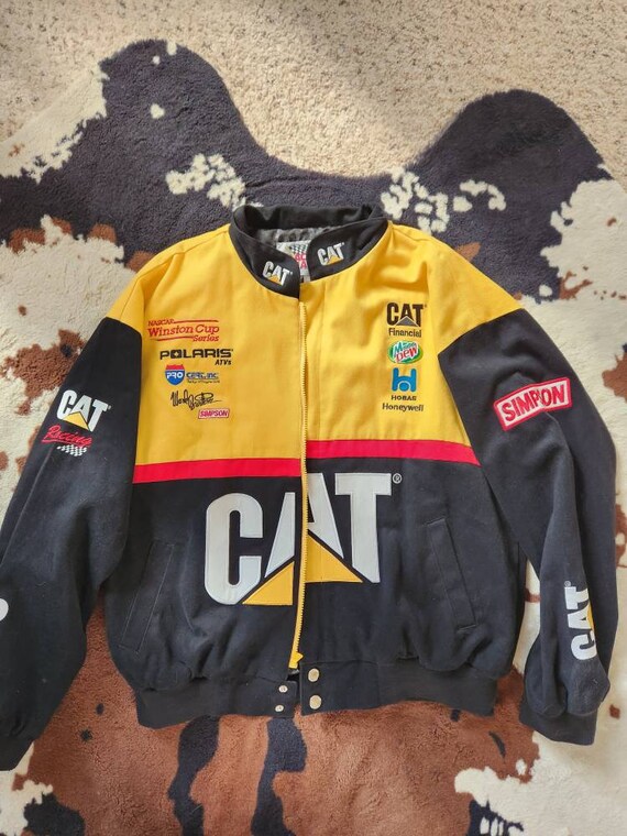 NASCAR Ward Burton Number 22 CAT Jacket 