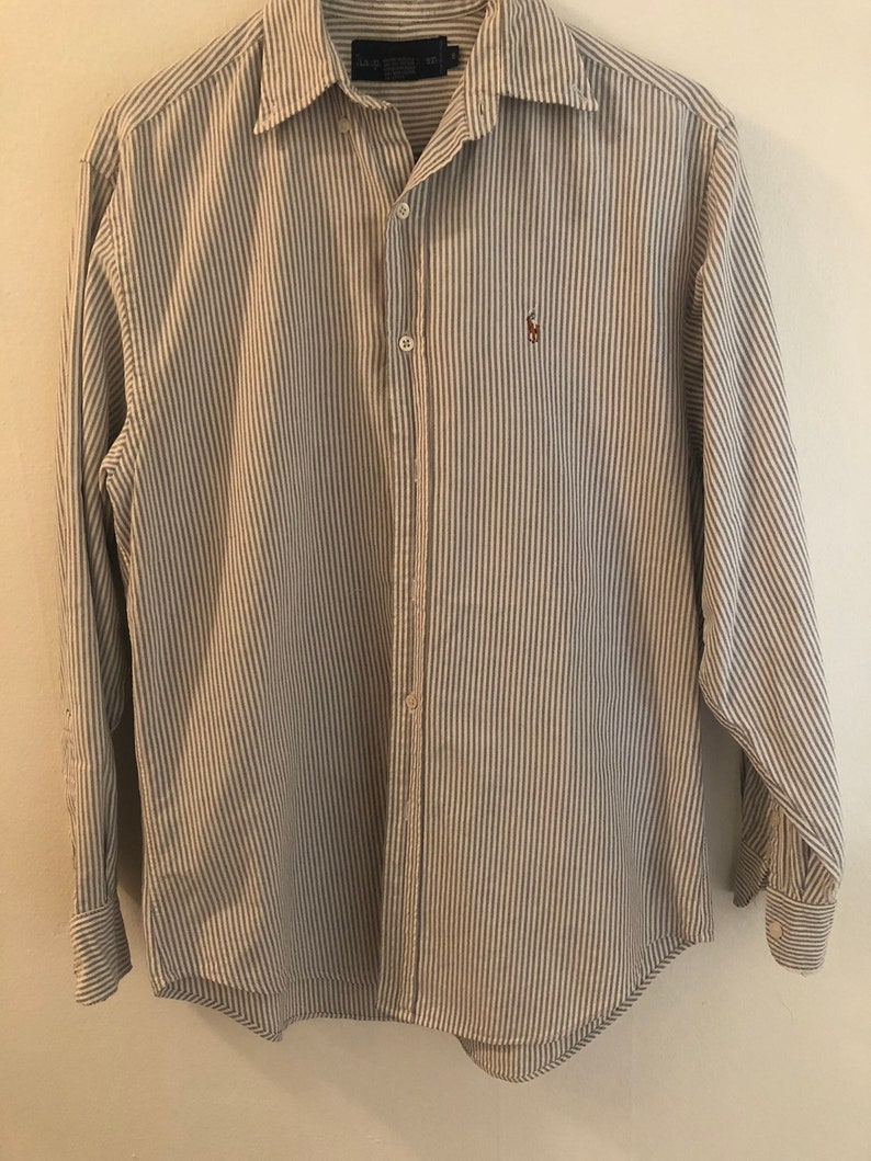 vintage polo button up
