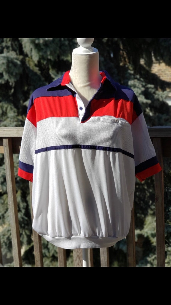 70s polo shirt