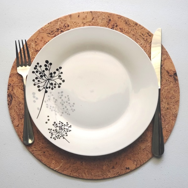 Cork Placemats Etsy