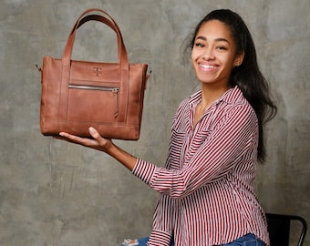 Damen Tasche, Geschenk für Frauen, gravierte Laptop Tasche, Leder Arbeitstasche, Büro Schultertasche, Lederhandtasche, Geburtstagsgeschenk