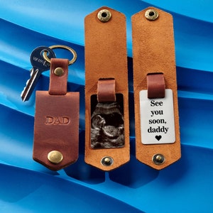 Cadeau porte-clé sonogramme, cadeau, porte-clé photo échographie, cadeau porte-clé en cuir sonogramme, nouveau cadeau d'anniversaire de bébé, accessoire en cuir