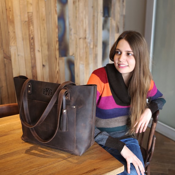 Handbag for Women Womens Gift Leather Laptop Tote Bag Everyday Travel Tote Bag Crossbody Womens Bag Shoulder Tote Bag Etsy Ireland