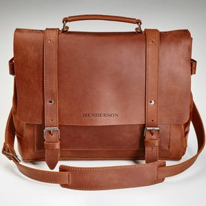 Sac à bandoulière pour homme, porte-documents en cuir pour ordinateur portable, cadeau pour homme, messager en cuir, sac à main en cuir, cadeau pour homme porte-documents d'affaires en cuir