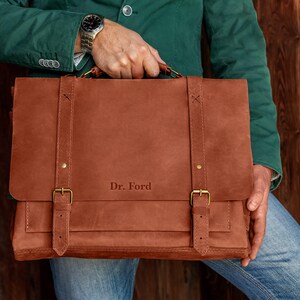 Sac besace pour homme, cadeau homme, porte-documents en cuir pour ordinateur portable, sacoche en cuir, cadeau d'anniversaire, sac à bandoulière, cadeau personnalisé pour homme