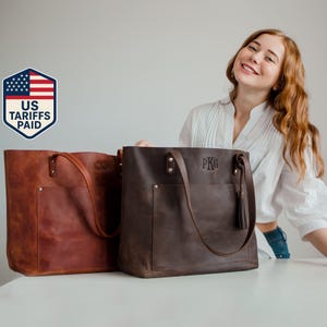 Skórzana torba na zamek błyskawiczny, spersonalizowany prezent dla kobiet, torba na ramię do noszenia na co dzień, skórzana torba na laptopa, spersonalizowana torba na ramię