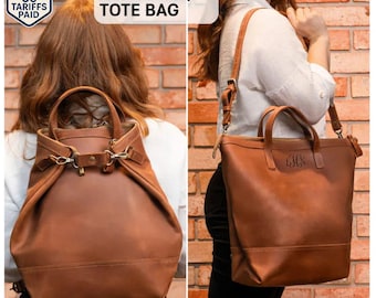 Custom Backpack Leather Bag, Leather Backpack Purse, Women Tote Bag Backpack, Laptop Backpack Tote, Laptop Bag Purse, 13" Laptop Tote Bag - Etsy Custom Backpack Leather Bag, Leather Backpack Purse, Women Tote Bag Backpack, Laptop Backpack Tote, Laptop Bag Purse, 13" Laptop Tote Bag - Etsy