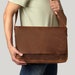 see more listings in the Leather Messenger Bag section