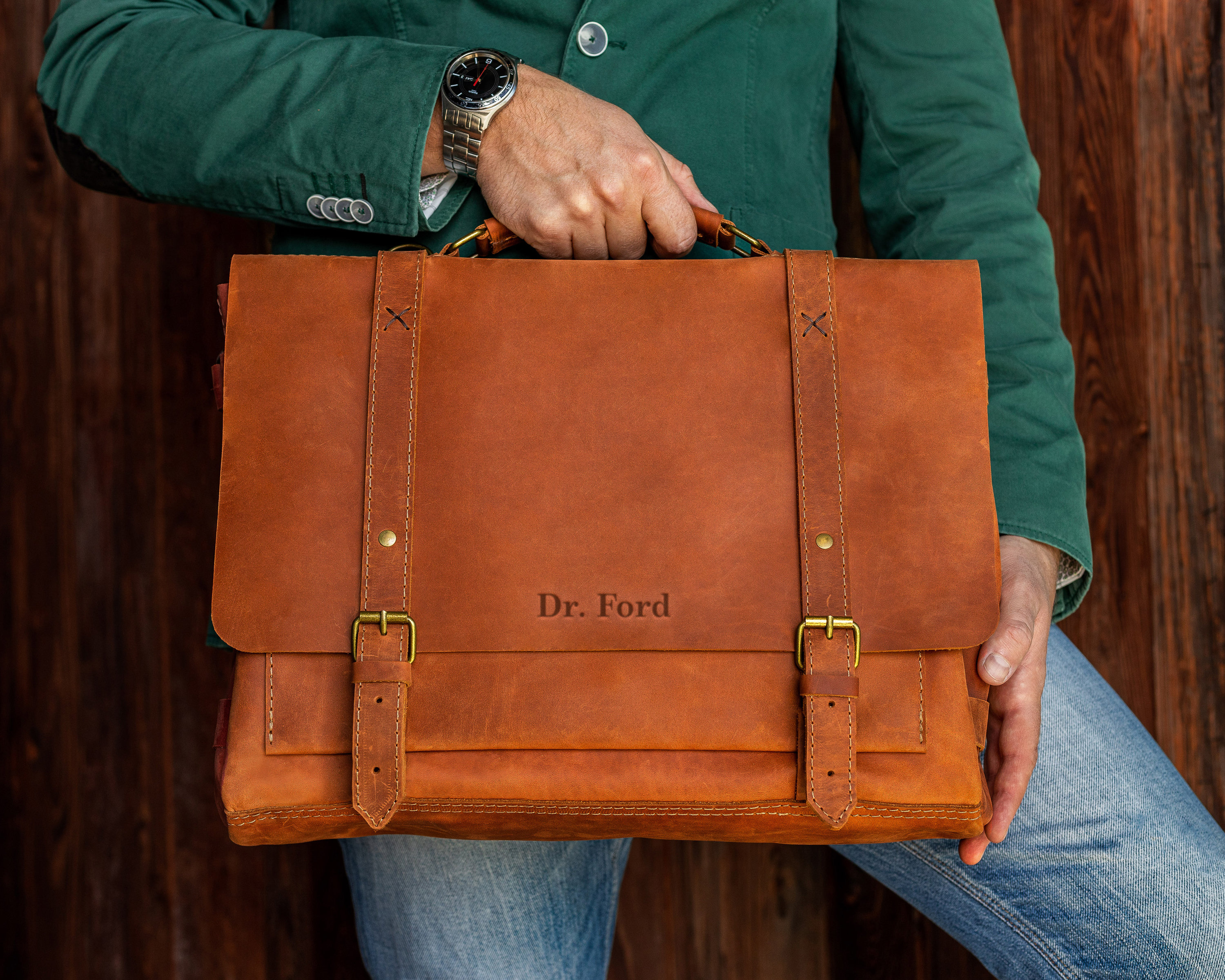 Monogram briefcase for her Clearance