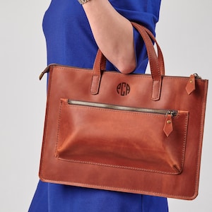 Porte-documents pour ordinateur portable professionnel, sac pour ordinateur portable pour femme, sac à main pour ordinateur portable, étui pour ordinateur portable gravé, sac pour ordinateur portable de bureau, cadeau d'anniversaire pour ordinateur portable