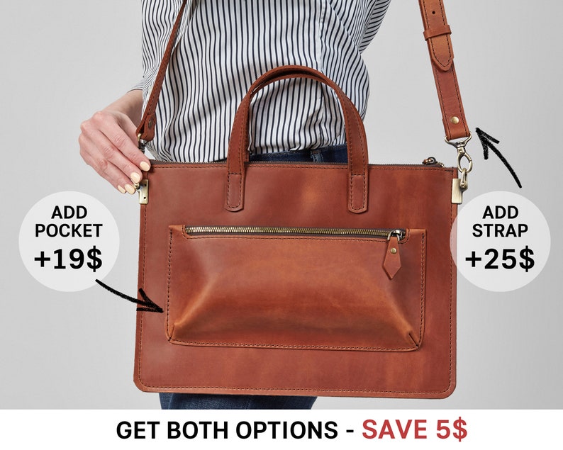 Leather Laptop Sleeve Custom Leather Macbook Bag Leather Etsy