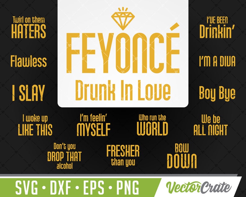 Download Feyonce SVG Set drunk in love svg beyonce svg fiancee svg ...