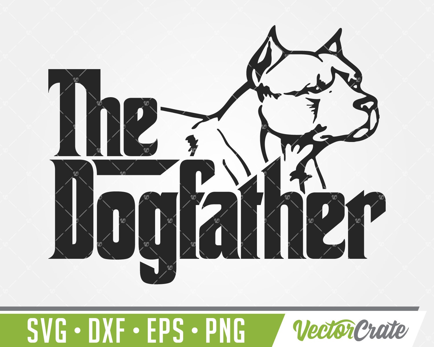 The Dogfather SVG Dog Svg Dad Svg Pet Svg Dog Svg Father Svg - Etsy