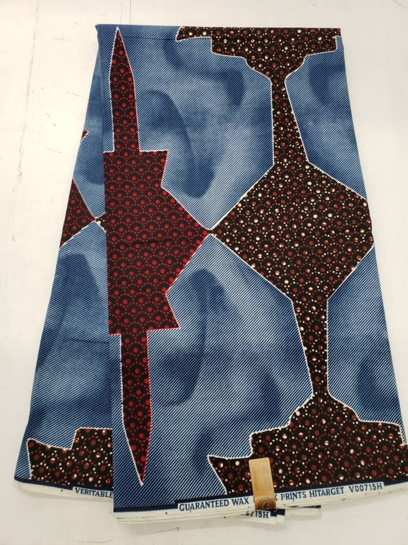 Exclusive High Quality African Wax Print Fabrics,Ankara Wax Print,African Wrapper Print,100/% cotton,6 yards-