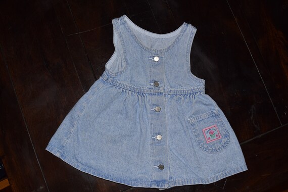 jean dress baby