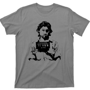 Snake Plissken Mugshot T Shirt - Escape From New York Graphic TShirt