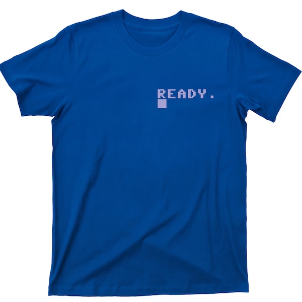 Commodore Ready Pocket Print T Shirt - C64 TShirt