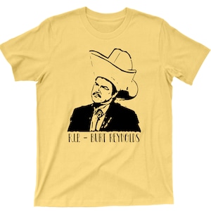 R.I.P. Burt Reynolds T Shirt - Turd Ferguson It&#39;s A Funny Name Big Oversized Hat Graphic TShirt