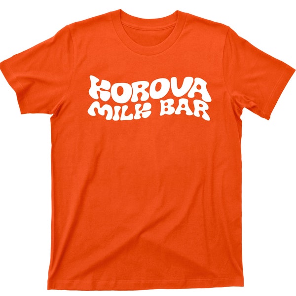 Korova Milk Bar T Shirt - A Clockwork Orange Graphic TShirt