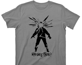 Who Goes There? T Shirt - The Thing Graphic TShirt