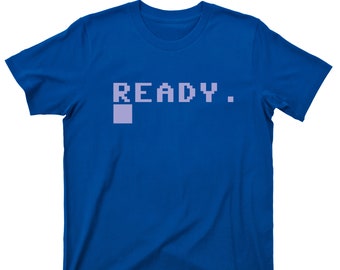 Camiseta Commodore Ready - C64 TShirt