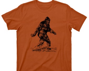 Bigfoot T Shirt - Sasquatch Cryptid Graphic TShirt