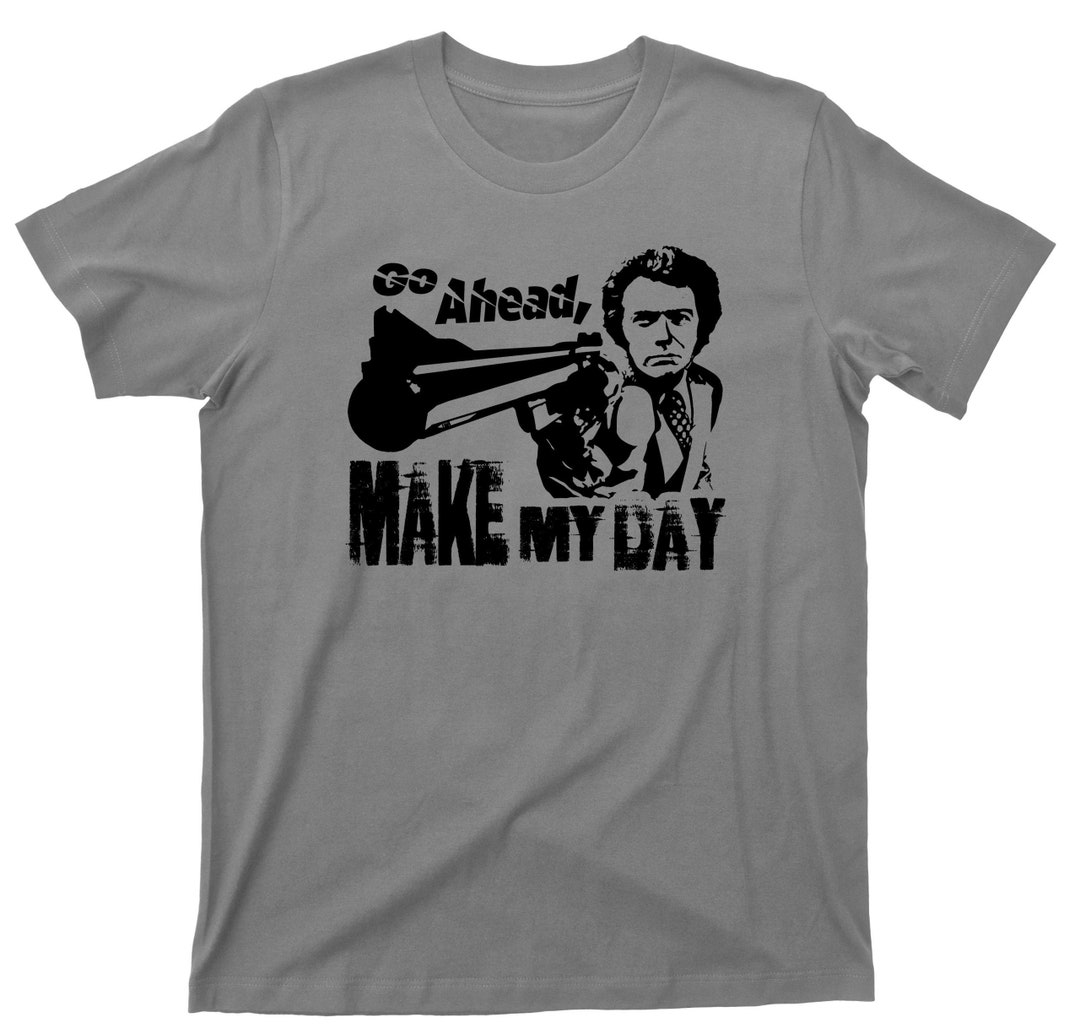 メイク・マイ・デイ Tシャツ - ダーティハリー クリント・イースト