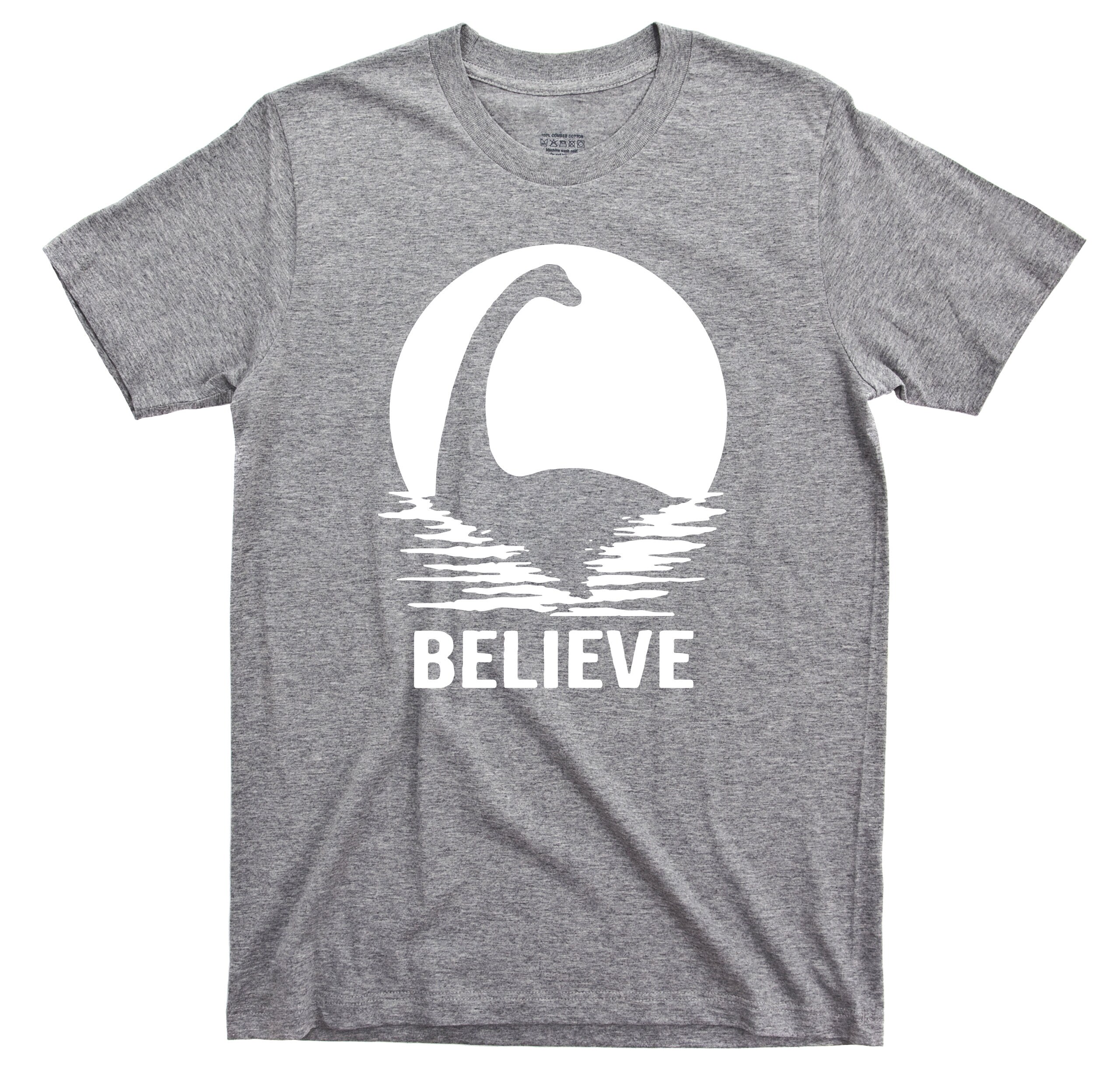 Loch Ness Monster T Shirt - Believe Nessie Cryptid Graphic Tshirt