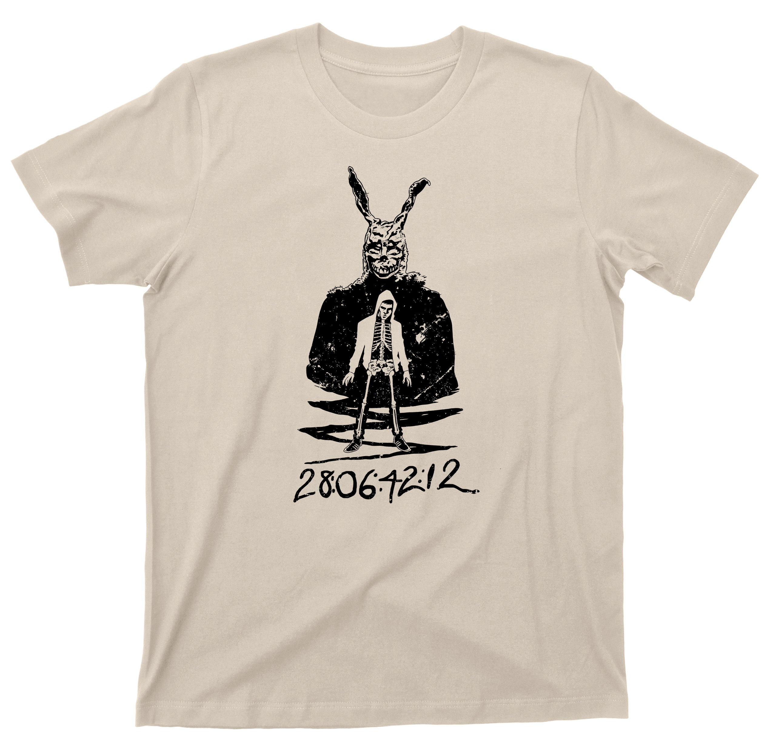 ドニーダーコ　Tシャツ　ブラック 映画 movie ウサギ 新品 ドニーダーコ ウサギ 青春カルトSF リバースムービー 映画