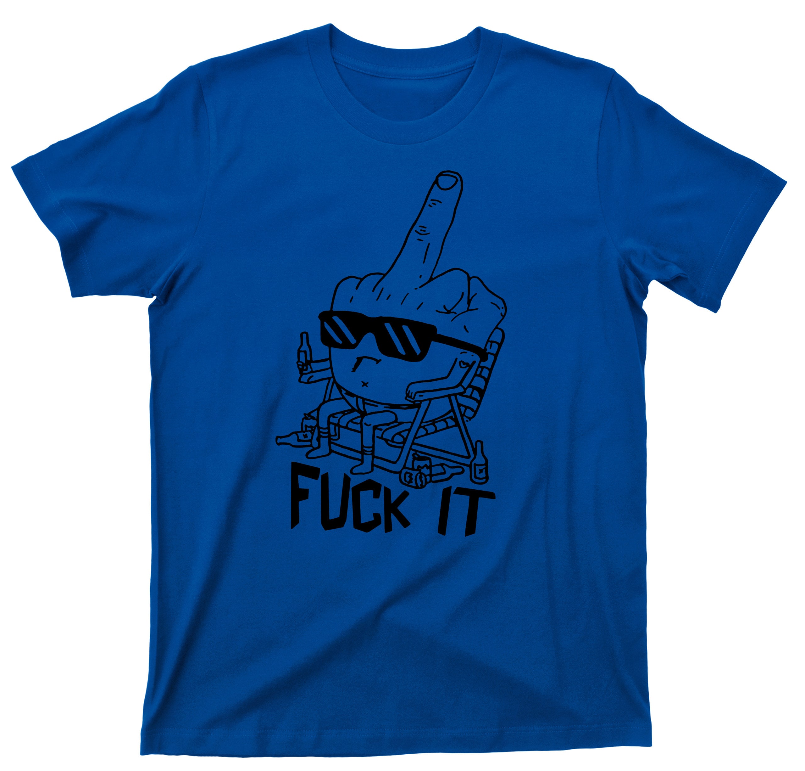 中指 T シャツ - Fuck It グラフィック T シャツ - Etsy 日本