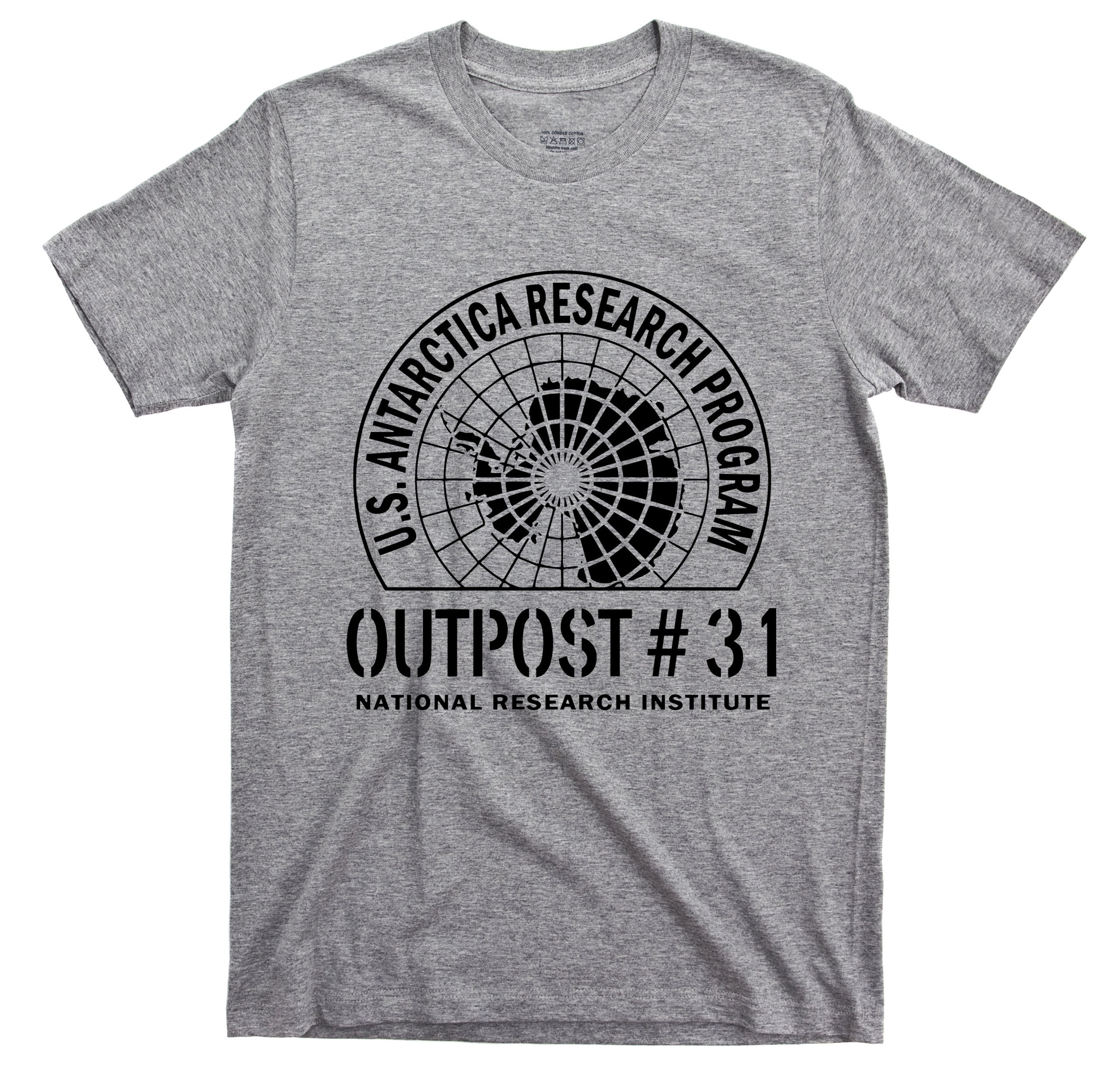 Outpost # 31 T Shirt U.S. Antarctica Research Program - The Thing Gra…