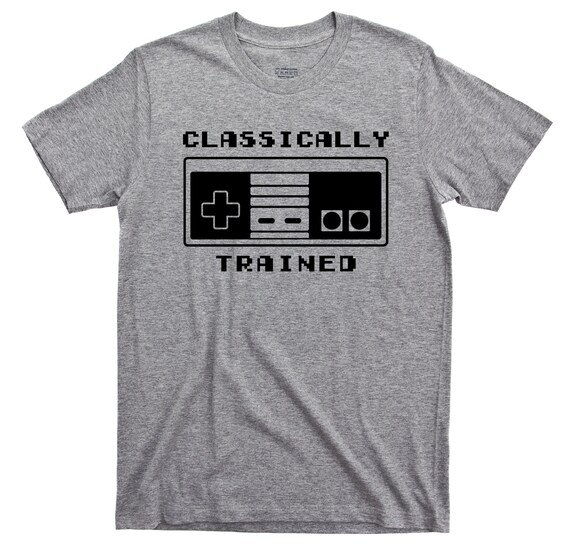 Classically Trained T Shirt - 80s 90s Vintage Classic Retro